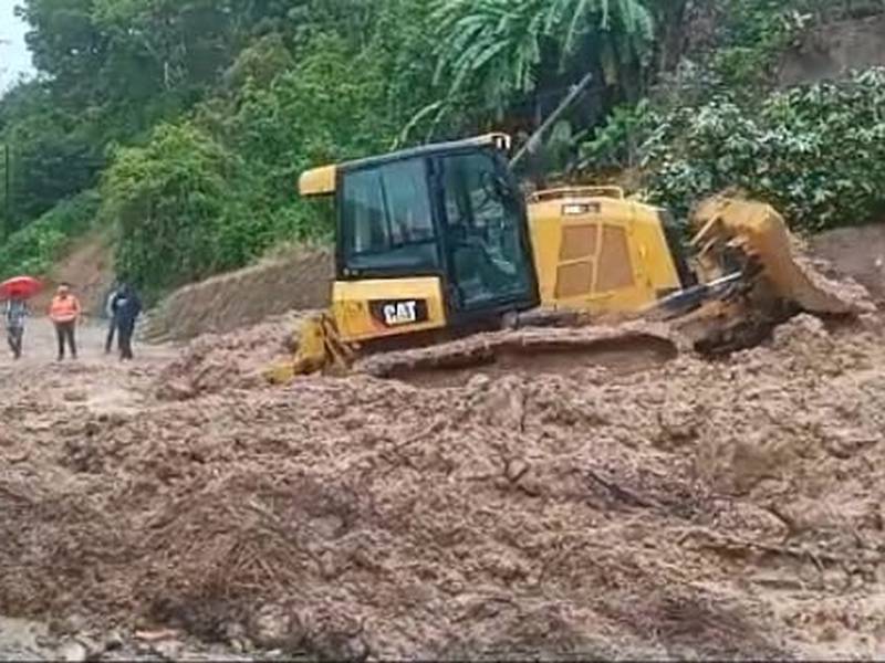 Inundaciones y derrumbes en Izabal y Huehuetenango debido a lluvias