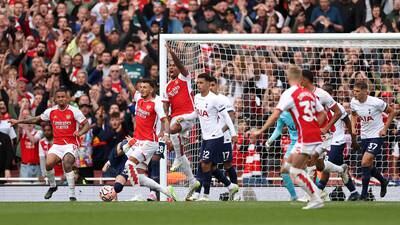 Arsenal y Tottenham dividen puntos en el Derbi de Londres