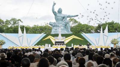 EN IMÁGENES. Nagasaki conmemora aniversario de la bomba atómica