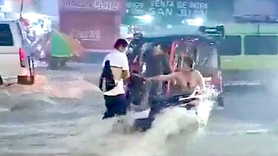 Dramáticos videos de la lluvia en Mazatenango: desesperación y angustia