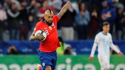Arturo Vidal se une a las críticas sobre el arbitraje en la Copa América