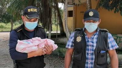 Localizan con vida a bebé que fue secuestrada en Petén
