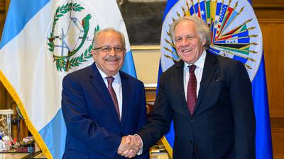 Canciller se reúne con Almagro y reafirma diálogo y cooperación con la OEA