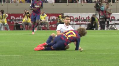 VIDEO. Griezmann da el susto y el Barcelona cae contra el Chelsea