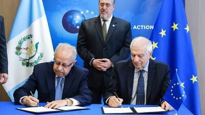 Unión Europea y Guatemala firman memorando para reforzar relaciones