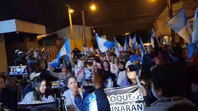 Sancarlistas se unen a la manifestación frente al Ministerio Público