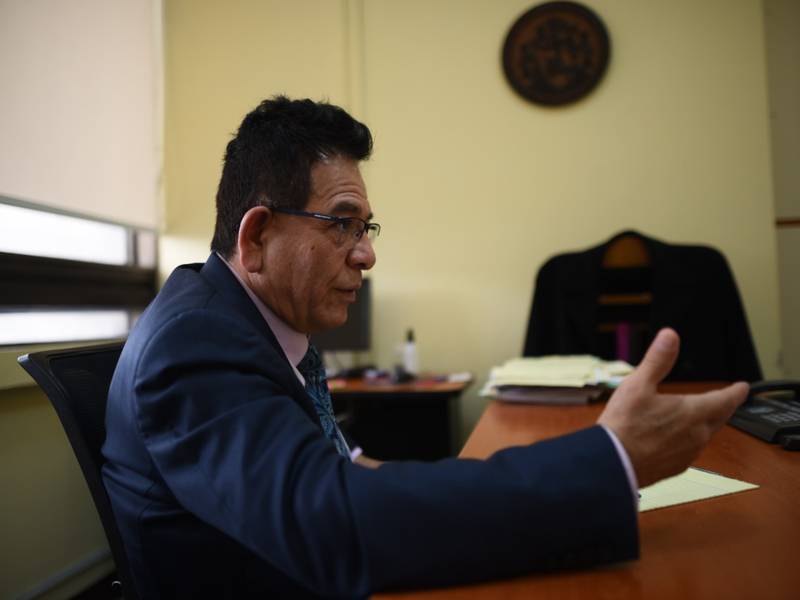El juez Miguel Ángel Gálvez está fuera del país