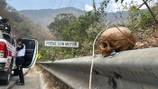 Misterio rodea el cráneo localizado en carretera hacia la Antigua Guatemala