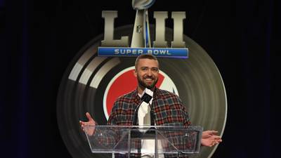 Justin Timberlake será la gran estrella del Halftime Show del Super Bowl