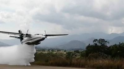 Gobierno de Brasil realizó donación para alquiler de aeronave cisterna para combatir incendios