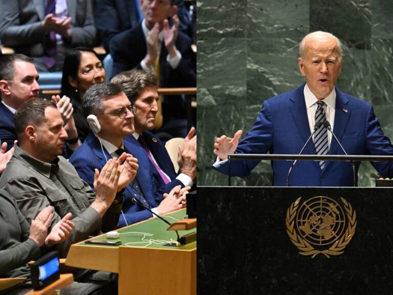 Joe Biden pide en la ONU continuar apoyo a Ucrania en guerra con Rusia