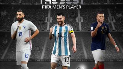 Definidos los tres finalistas al The Best al mejor jugador de 2022