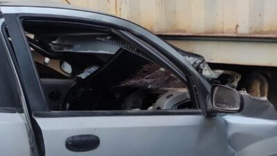 VIDEO: así fue cómo automovilista murió al empotrarse con tráiler en Boca del Monte