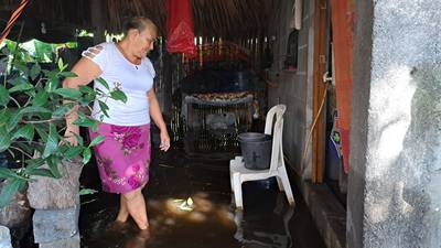 Canal de Chiquimulilla incrementa su nivel tras intensas lluvias