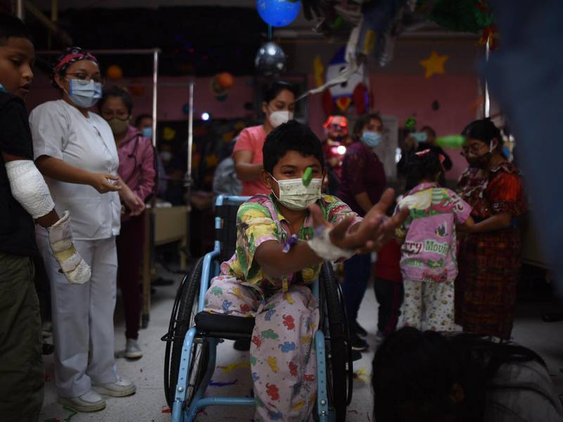 Internos en el Hospital General celebran el Día del Niño
