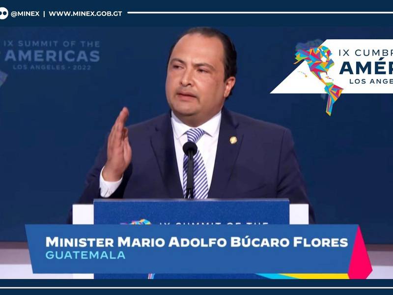Los puntos claves del discurso de Guatemala en la Cumbre de las Américas