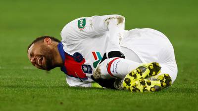 Neymar tiene una nueva lesión y estará fuera durante cuatro semanas