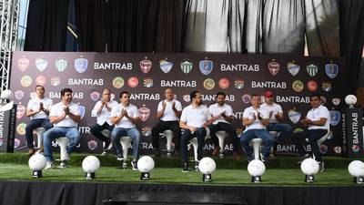 Bantrab anuncia patrocinio con nueve clubes del futbol guatemalteco