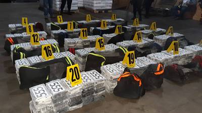 Caen casi un 20% decomisos de cocaína en Guatemala en 2021