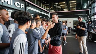 Lionel Messi visita la academia del Inter Miami: inspirando a las futuras generaciones