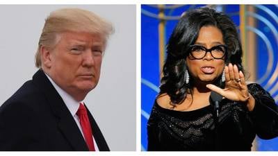 Trump opina sobre la posible candidatura presidencial de Oprah Winfrey