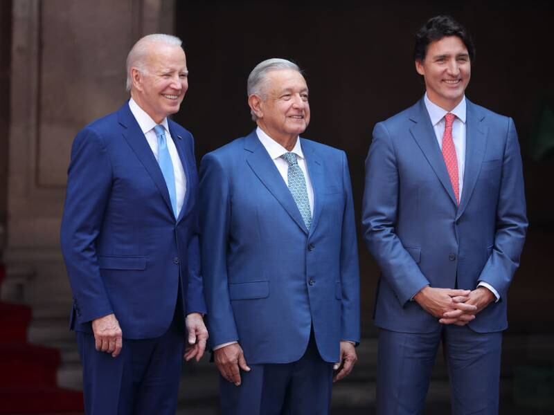 Biden, AMLO y Trudeau se reúnen para Cumbre de América del Norte