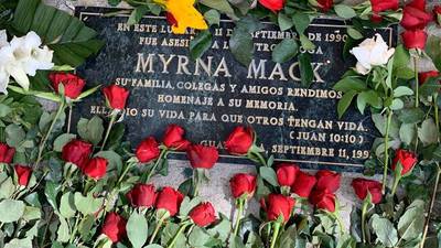 Familiares y amigos recuerdan a la antropóloga Myrna Mack