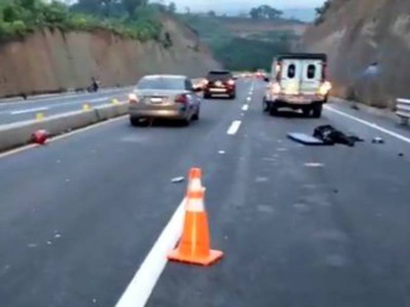 Cierran libramiento de Chimaltenango por accidente de tránsito