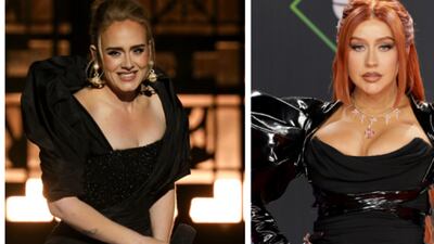 Adele y Christina Aguilera, las divas que cautivaron con su regreso musical