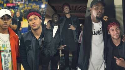 VIDEO. ¿A qué figura de la NBA le regaló Neymar una camisola del Barcelona?