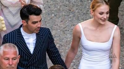 Salen a la luz las primeras imágenes de la boda de Joe Jonas y Sophie Turner