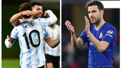 Agüero y Fàbregas responden fuerte a “Canelo” por amenaza a Messi