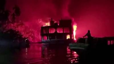 VIDEO. Incendio en ferry deja unas 41 personas fallecidas