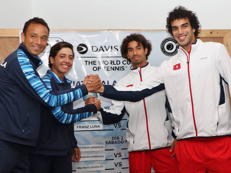 Copa Davis: Guatemala buscará ante Túnez llegar al Grupo Mundial II 