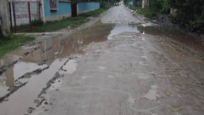 Advierten por trabajos estancados en tramos carreteros de Jutiapa