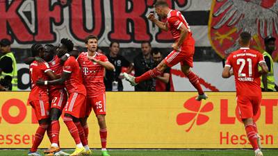 El Bayern inicia la era "post Lewandowski" con goleada sobre el Eintracht