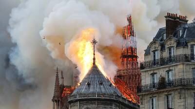 Analizarán niveles de plomo a embarazadas y niños tras incendio de Notre-Dame
