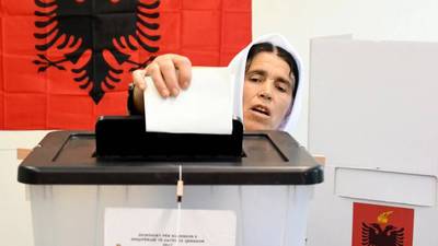 Escasa participación en unas legislativas de Albania