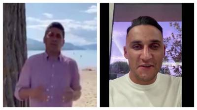 VIDEO. Keylor Navas y Jorge Campos tienen un gesto especial con Comunicaciones