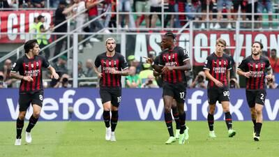 El AC Milan pinta el 'Derby Della Madonnina' de 'rossonero'