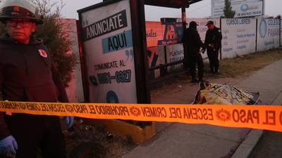 Asesinan a hombre en una parada de bus de San José Pinula