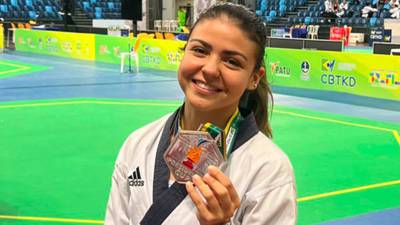 Alejandra Higueros da batalla en Brasil y obtiene medalla de plata