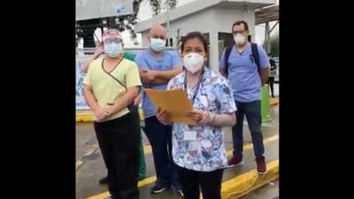 Médicos del hospital del Parque de la Industria vuelven a realizar demandas