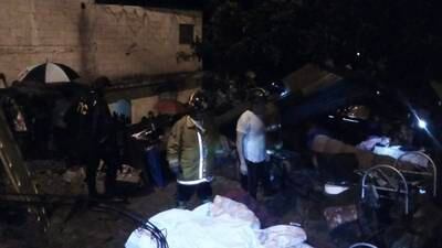 Adolescente muere soterrada por deslave en zona 1 de Mixco