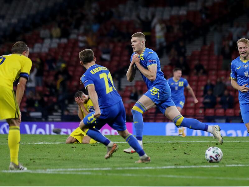 Ucrania elimina a Suecia y enfrentará a Inglaterra por el pase a las semis