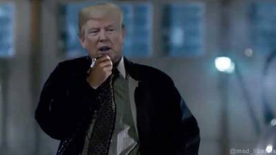 VIDEO. Trump comparte discurso editado de escena de la película &#34;Día de la Independencia&#34;