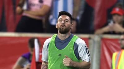 Lionel Messi será baja con el Inter Miami