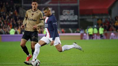 Sin Messi ni Neymar, el PSG cae derrotado ante el segundo puesto de la Ligue 1