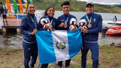 Guatemaltecos remaron hacia el éxito y suman más medallas para el país