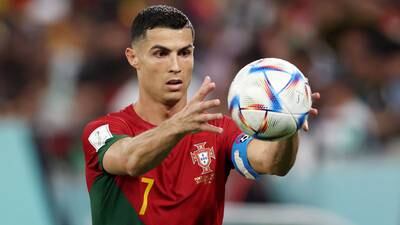 Al DT de Portugal no le “gustó" la actitud de Cristiano Ronaldo tras sustitución